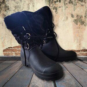 Women's Black Winter Boots